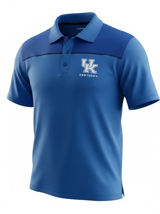Captivating Other - Kentucky Blue Men's Performance Polo